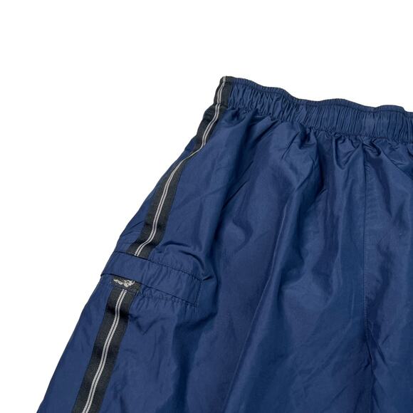 Nike VTG Y2K Mesh Liner Hybrid Running Swim Shorts Navy Blue Mens XL - Picture 4 of 7